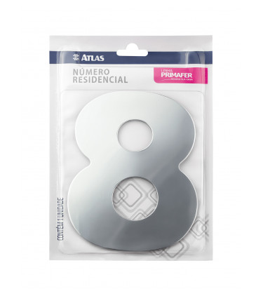 NUMERO PARA CASA ADESIVO 0 ACM ESP